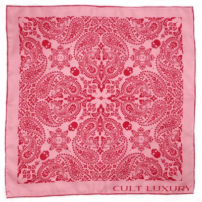 Coral Silk Bandana 55 – Cult Luxury