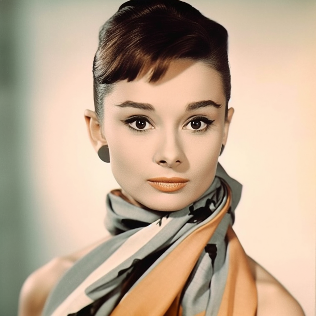 Audrey Hepburn scarf 