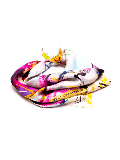 More Taste Than Money: A 1950s-Inspired Luxury Silk Scarf by Cult Luxury