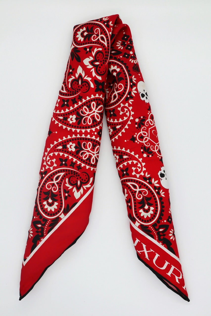 Buy Red Bandana for Pocket Online | Cult Luxury