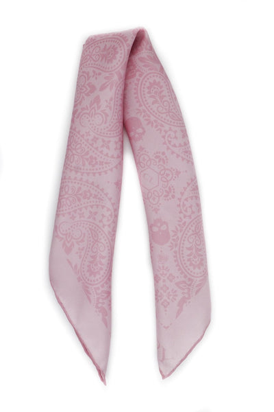 Pink silk tie 